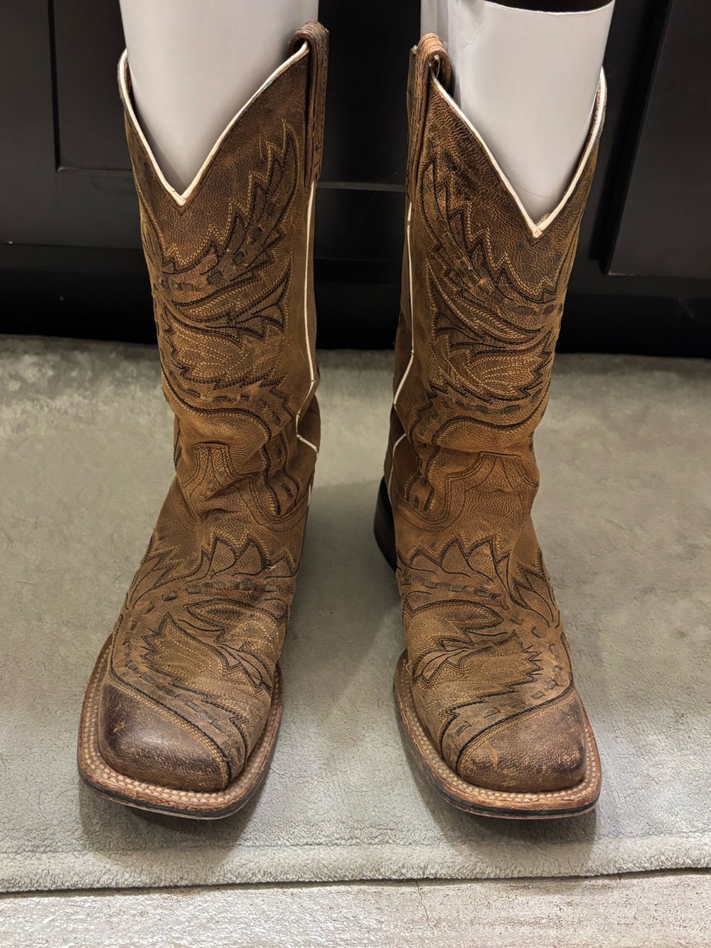Dan Post Western Embroidered Cowboy Boots